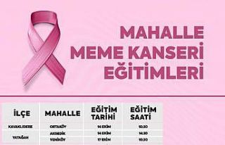 Büyükşehir’den meme kanseri farkındalık eğitimi