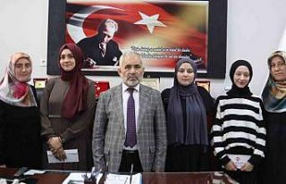 Çankırı’da bilgi yarışmasında dereceye girenler...