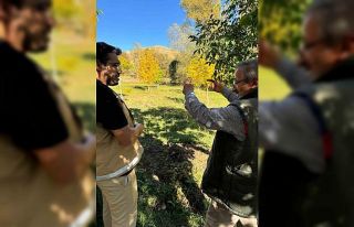 Çiftçilere gübreleme ve ilaçlama programları...