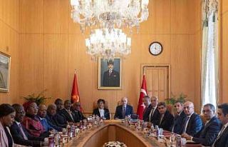 Çopuroğlu, Angola Meclis Başkanı Carolina Cerqueira’yı...