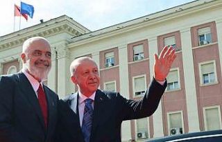 Cumhurbaşkanı Erdoğan, Arnavutluk Başbakanı Rama...
