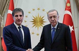 Cumhurbaşkanı Erdoğan, IKBY Başkanı Barzani’yi...