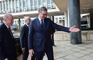 Cumhurbaşkanı Erdoğan, Sırbistan’da resmi törenle...