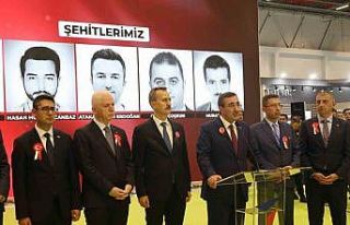 Cumhurbaşkanı Yardımcısı Cevdet Yılmaz TUSAŞ...