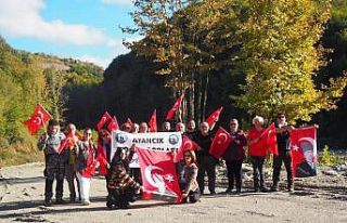 Cumhuriyetin 101. yılı anısına doğa yürüyüşü