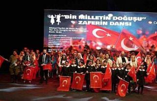 Cumhuriyet’in 101. yılında zaferin dansı sahnelendi