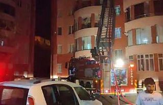 Darende ilçesinde çıkan yangın korkuttu