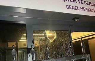 DEM Parti genel merkezine saldırı: 1 gözaltı