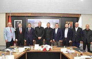 Denizlispor’dan Denizli OSB yönetimine tebrik ziyareti