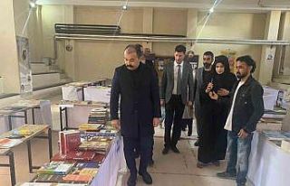 Digor’da 1’inci Kitap Günleri standının açılışı...