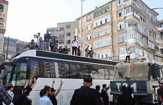 Diyarbakır’da terör propagandası yapan 15 kişi...