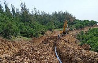 Doğal kaynaktan enerji ihtiyacı duymadan gelen su...