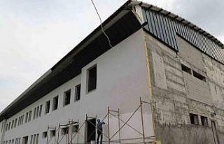 Doğubayazıt’ta 500 seyirci kapasiteli spor salonu...