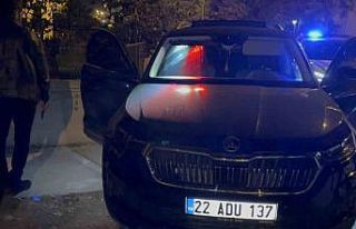 Edirne’de çakar lambalı otomobile 12 bin 800 lira...