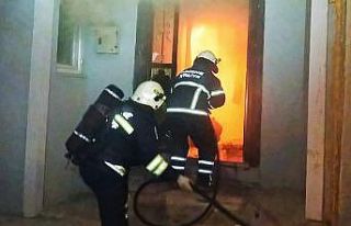 Edirne’de tek katlı evde yangın