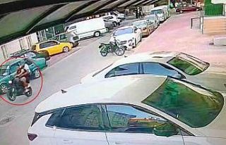 Ehliyetine el konulan motosiklet sürücüsünün...