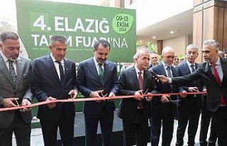 Elazığ’da 4’üncü Tarım Fuarı açıldı