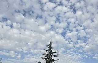 Elazığ’da sirrokümülüs bulutları görsel şölen...