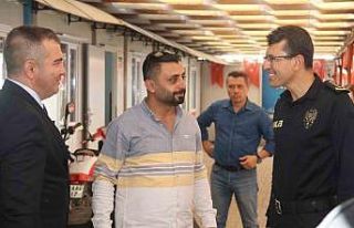 Emniyet Müdürü Karakuş’tan İHA’ya ziyaret