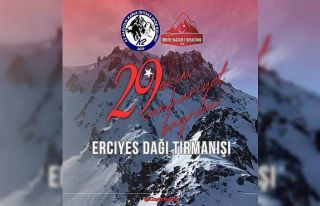 Erciyes’e 29 Ekim CumhuriyetTırmanışı yapılacak