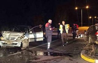 Erzincan’da trafik kazası: 2 yaralı