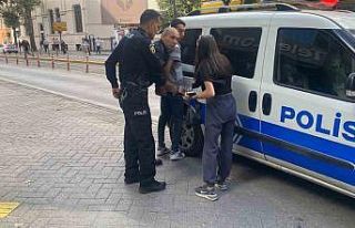 Eşi gözaltına altına kadın çılgına döndü