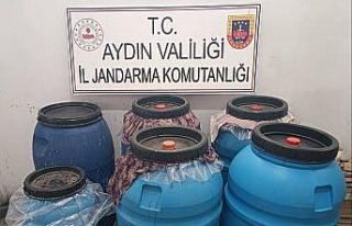 Evinin deposunda ürettiği alkolleri satan şüpheli...
