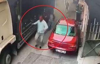 Faciadan dönülen o anlar kamerada