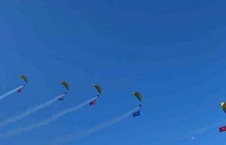 Fethiye 24. Hava Oyunları Festivali’nde uçuşlar...