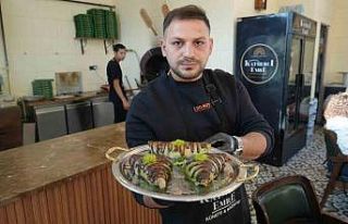 Gaziantep’in 500 yıllık katmeri Dubai çikolatasıyla...