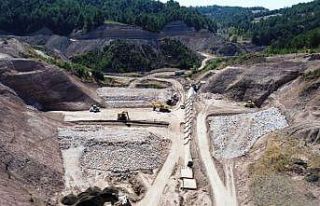 Gediz Kayacık Barajı’nda çalışmalar aralıksız...