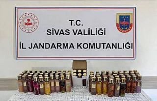 Gemerek’te 1.7 milyon liralık kaçak parfüm operasyonu