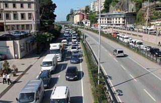 Giresun’da motorlu kara taşıtları sayısında...