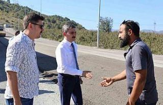 Gümüşova OSB yolunda çalışmalar devam ediyor