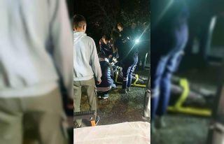 Hafriyat patpatın uçuruma düşmesini önledi