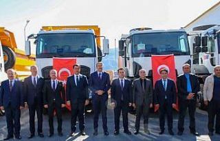 Hakkari’de temizlikte kullanılacak 37 araç için...