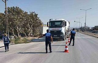 HBB zabıta ekipleri 81 hafriyat kamyonuna ceza uyguladı