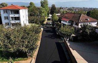 Hendek’in o mahallesi asfalt ile buluştu