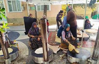 Hisarcık Şehitler Mahallesi’nde gözleme hayrı