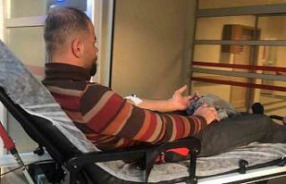 İki motosiklet çarpıştı: 1 yaralı