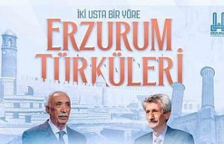 İki usta bir yörede, Erzurum Türküleri’nde buluşuyor