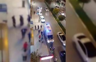 İş yerinde silahlı saldırıya uğrayan bir kişi...