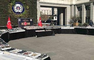 İstanbul’da 100 milyon lira değerinde 73 bin adet...