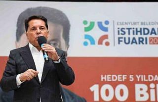 İşveren ile işçi Esenyurt İstihdam fuarında...