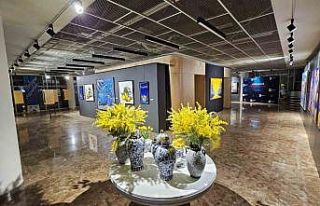 İtalyan ressamların sergisine, Adıyamanlılar damga...