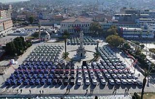 İzmir’de emniyet ve jandarmaya 688 yeni araç