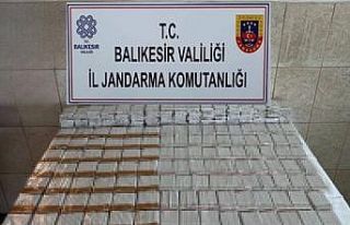 Jandarma tütün kaçakçılarına göz açtırmıyor