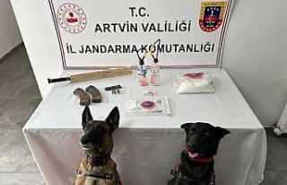 Jandarmanın durdurduğu aracın farından kaleşnikof...