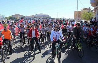 Kahta’da Avrupa Spor Haftası kapsamında bisiklet...