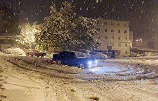 Karda drift eğlencesi pahalıya patladı, 32 bin...